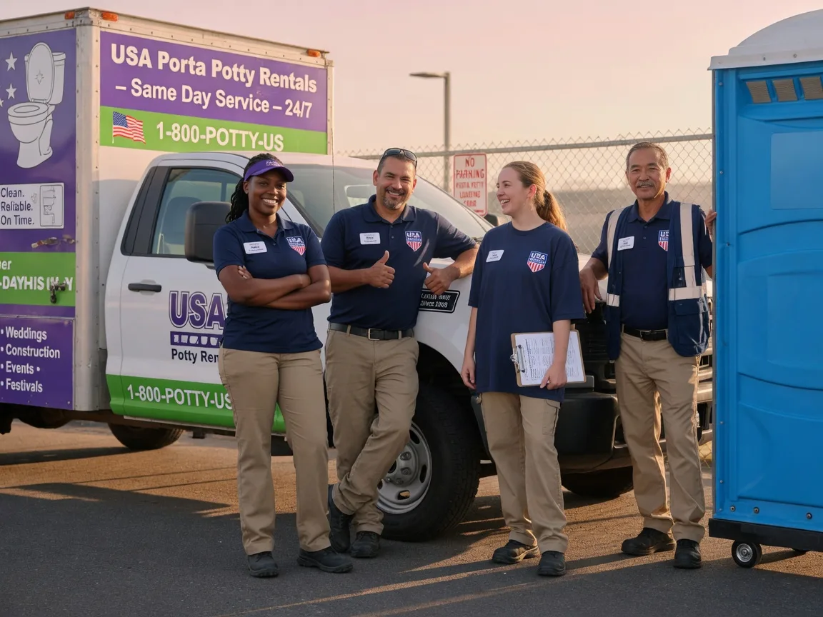 Porta Potty Rental company in Dale, IL